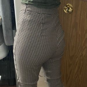 SHEIN - high waisted plaid pants